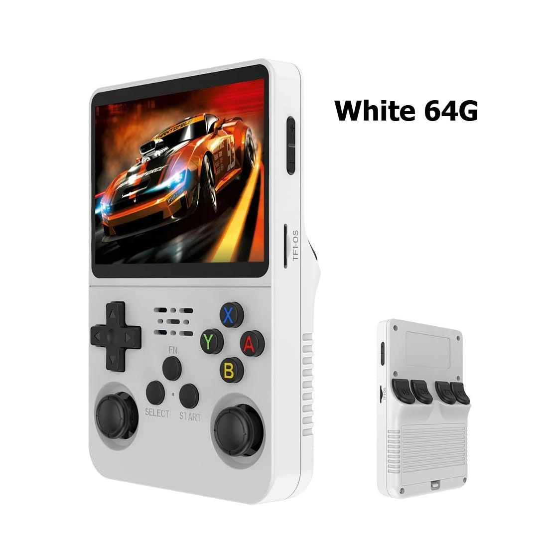 Open Source R36S Retro Handheld Video Game Console Linux System 3.5 Inch IPS Screen Portable Pocket Video Player R35S 64GB Games